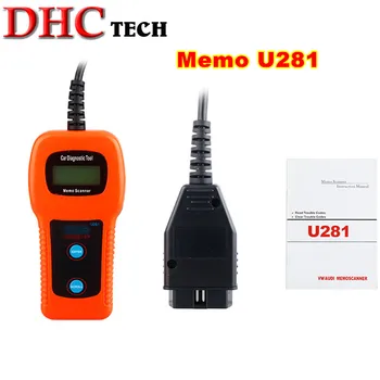 

OBD2 Scan tool Memoscan U281 for A U-DI V W S-EAT CAN-BUS OBDII Code Scanner u281 Engine Code Reader