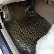 5 шт./лот, Универсальная автомобильная ПВХ напольный коврик коврики 65*44+ 44*42 см