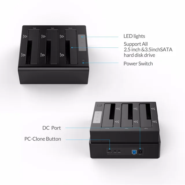 ORICO 3-Bay USB 3 0 HDD Dock Station for 2 5 3 5 inch SATA Hard Drive HDD Support Clone With 12V5A Power Adapter Support 18TB tanie i dobre opinie ORICO 6638US3-C 3 5 2 5 Plastikowe Godzin 6TB*3=18TB(not including HDD) 3-Bay USB 3 0 Duplicator Dock 3*6TB 2 5 3 5 SATA HDD ORICO 3-Bay USB 3 0 HDD Dock Station for 2 5 3 5 inch SATA Hard Drive HDD Support Clone With 12V5A Power Adapter Support 18TB tanie i dobre opinie ORICO 6638US3-C 3 5 2 5 Plastikowe Godzin 6TB*3=18TB(not including HDD) 3-Bay USB 3 0 Duplicator Dock 3*6TB 2 5 3 5 SATA HDD