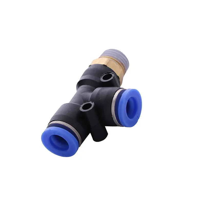 Pneumatic Connector T Shape Tee Air Fitting