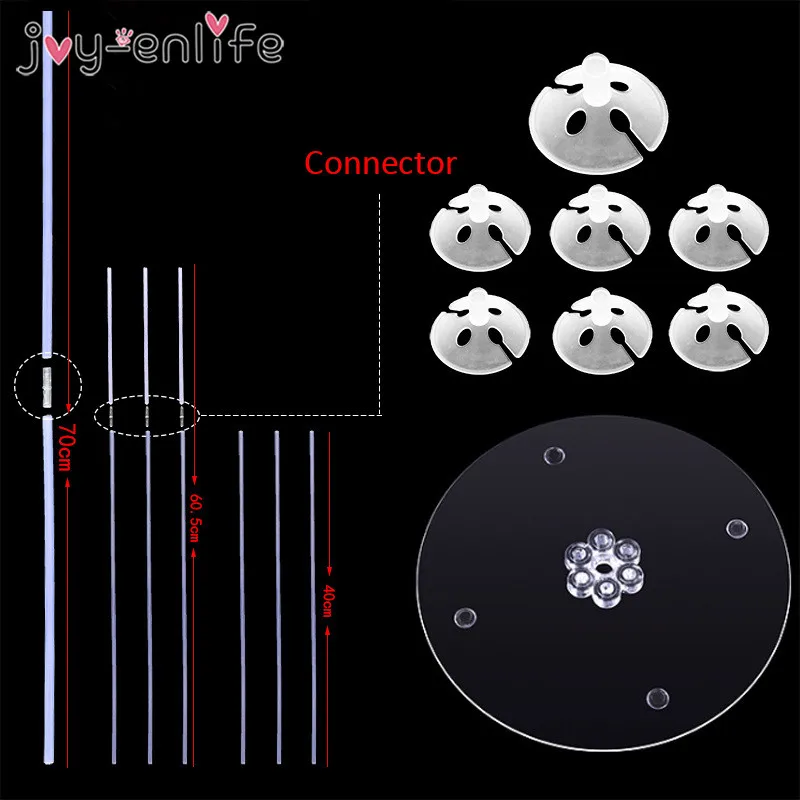 JOY-ENLIFE воздушный шар на день рождения, сделай сам, свадебное украшение, латексные воздушные шары, настольный плавающий воздушный шар, поддерживающий стержень, держатель для шарика