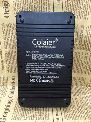 Colaier lii-500 C40 C20 Lii-100 ЖК-дисплей 3,7 V 1,2 V 18650 26650 16340 14500 10440 18500 Батарея Зарядное устройство