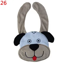 New Animal Cotton Bibs Baby Bibs for Lunch Cute Burp Cloths Waterproof Bandana bibs