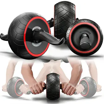 

Men Body Building Gym Exercises Tainer Abdominal Crossfit ABS Simulator Muscle Fitness AB Roller Wheel for Fitness Equipment