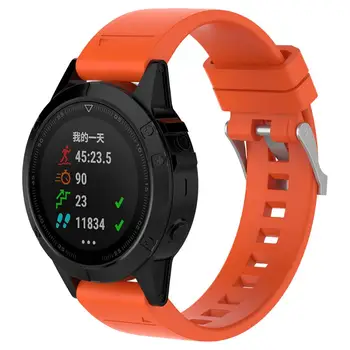 

22mm Replacement Silicone Wrist Strap Band For Garmin MARQ series/Approach S60/Forerunner945 935 quick release fit Band Bracelet