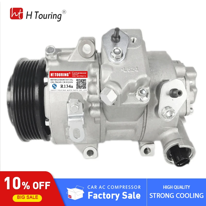 

6SEU14C Air Conditioning Compressor for Toyota Corolla 88310-1A751 447190-8502 883101A751 4471908502 883-101A-751 44-71908-502