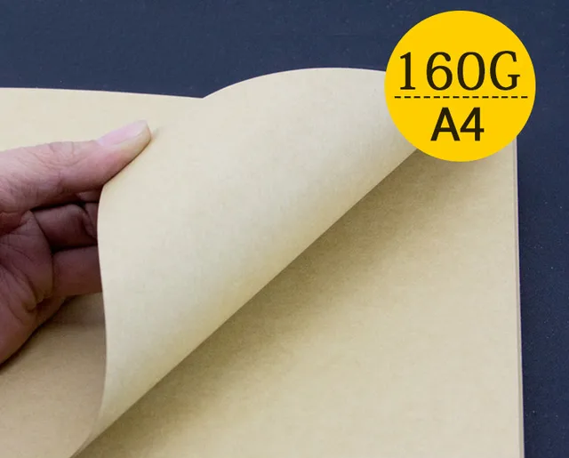 brown kraft paper 160gsm A4 kraft paper DIY photo album in Photo