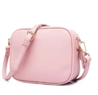 Новая простая дизайнерская маленькая квадратная сумка от известного бренда с клапаном, Мини женские сумки-мессенджеры через плечо, кожаные сумки на ремне - Цвет: Photo Color