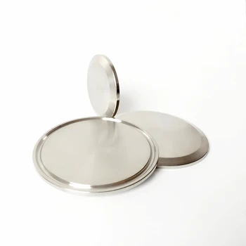 

2PCS/LOT SUS304 106MM Ferrule Outer Diameter 3-1/2" Tri Clamp Stop Cap Sanitary End Cap Sanitary For Homebrew Pipe Fittings