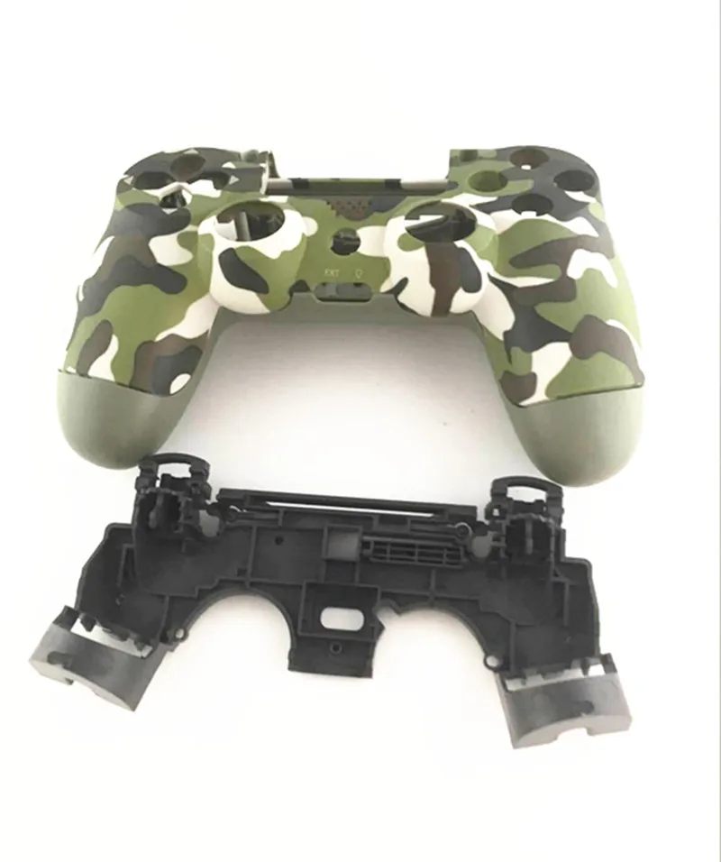 

PS4 PRO Camo Camouflage Front+Back Hard Plastic Upper Housing Shell Case for PS4 Pro 4.0 Dualshock 4 Pro Controller JDS040 Cover