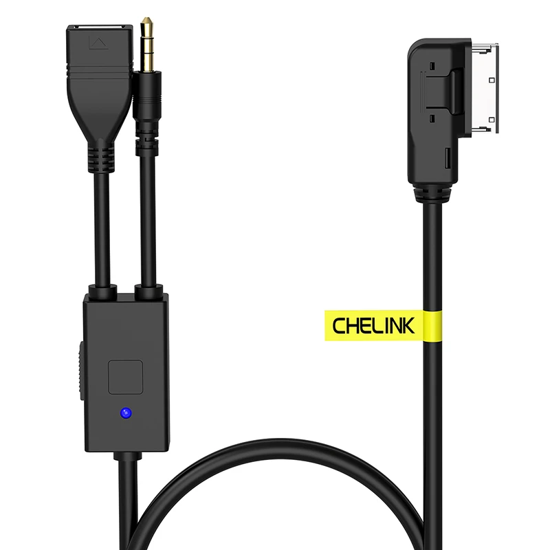 На обоих концах для подключения внешних устройств к автомагнитоле Auto MDI AMI MMI Интерфейс usb-коннектор с портом Jack для 3,5 мм Мужской кабель для Audi A6L A8L Q7 A3 A4L A3 A4 A6 A5 A1 S5 Q5 B6 B8 C6 B7 C7