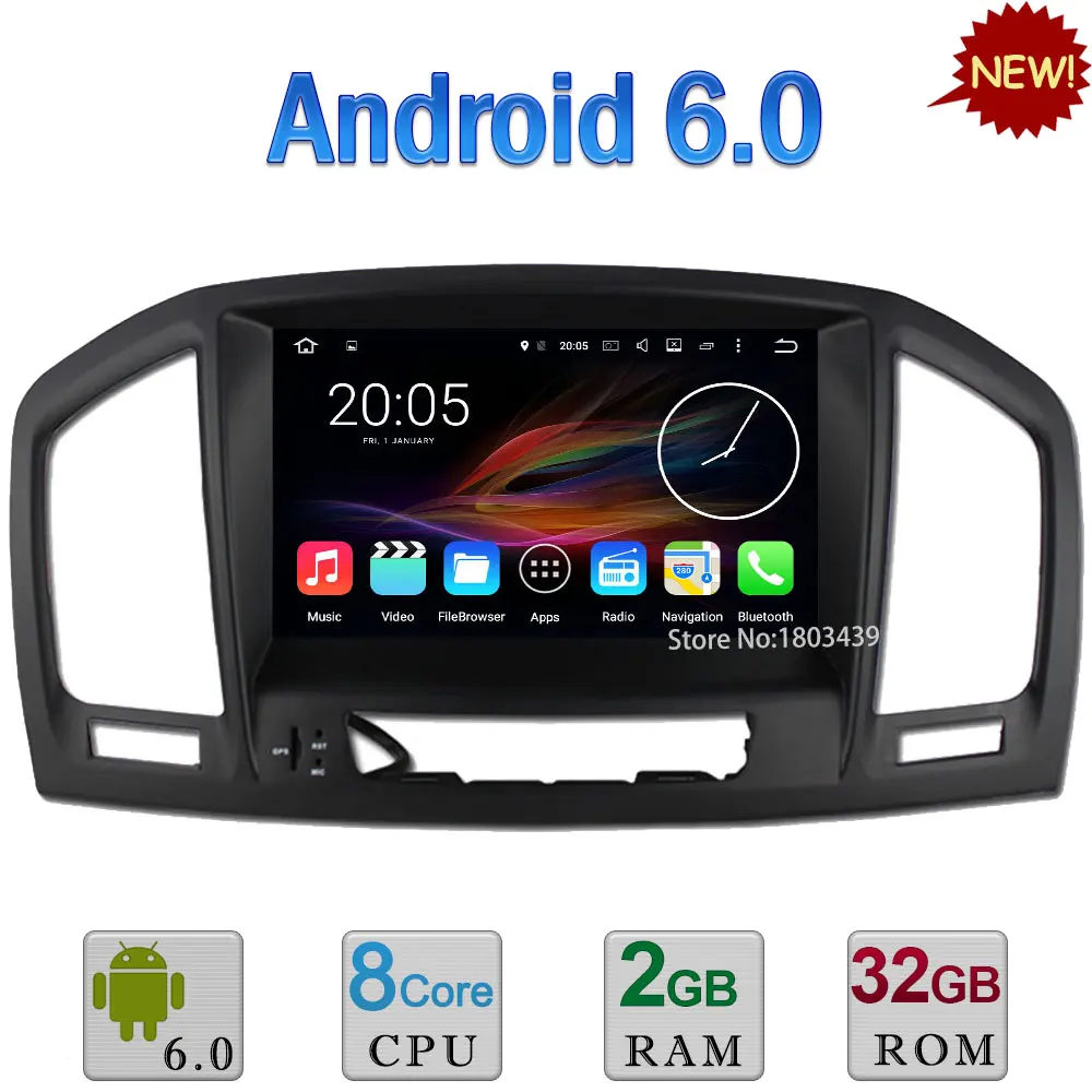 8 Android 6 0 Octa Core 2GB RAM 32GB ROM PX5 BT Car DVD Multimedia Player