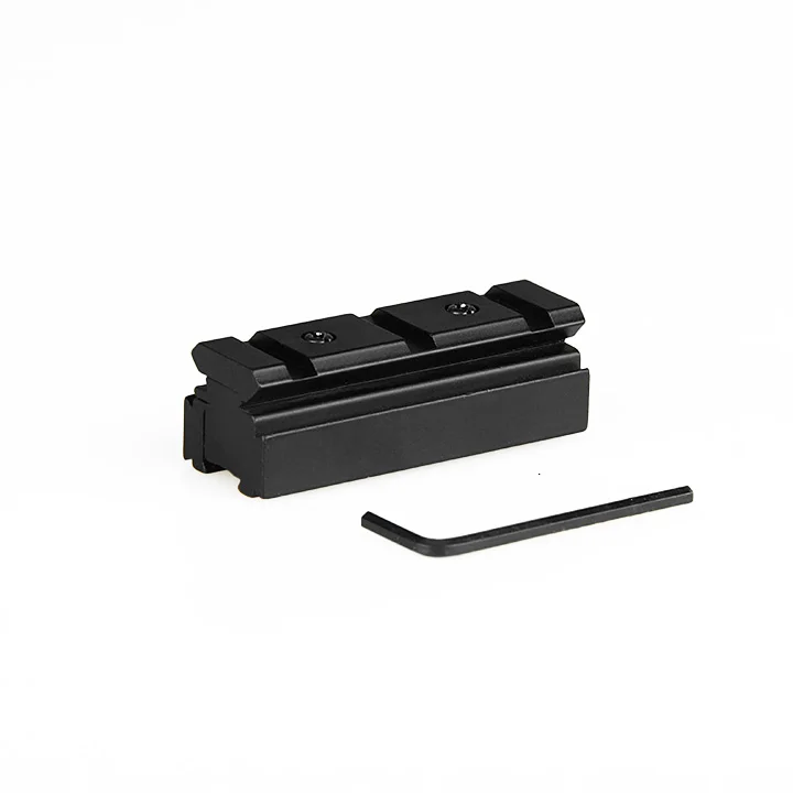 WIPSON التكتيكية 11mm إلى 20mm ويفر السكك الحديدية نطاق جبل بندقية قاعدة محول تحويل محول الصيد Caze اكسسوارات الأسود