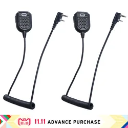 2 pcs walkie talkie speakers column headphones for walkie-talkie softair microphone with speaker headset for baofeng zastone 2 pcs walkie talkie speakers column headphones for walkie-talkie softair microphone with speaker headset for baofeng zastone