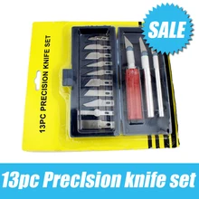 13 шт. набор преclsion ножей для резьбы нож-шпатель для воска мастер и начинающих предпочтительные гравировальные инструменты ювелирные инструменты