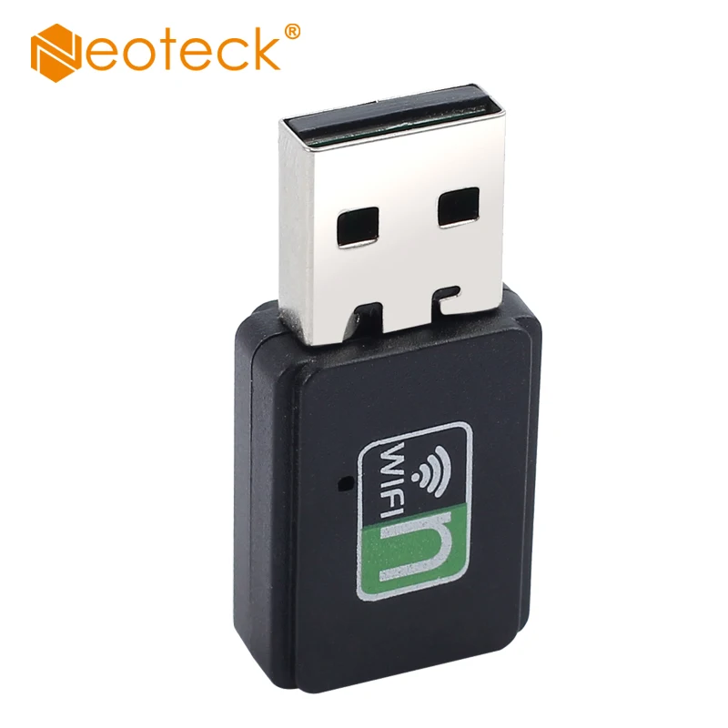 

Neoteck 300Mbps Mini USB Wireless Wifi Lan Network Receiver Card Adpater For Desktop PC USB WLAN Network Dongle Adapter