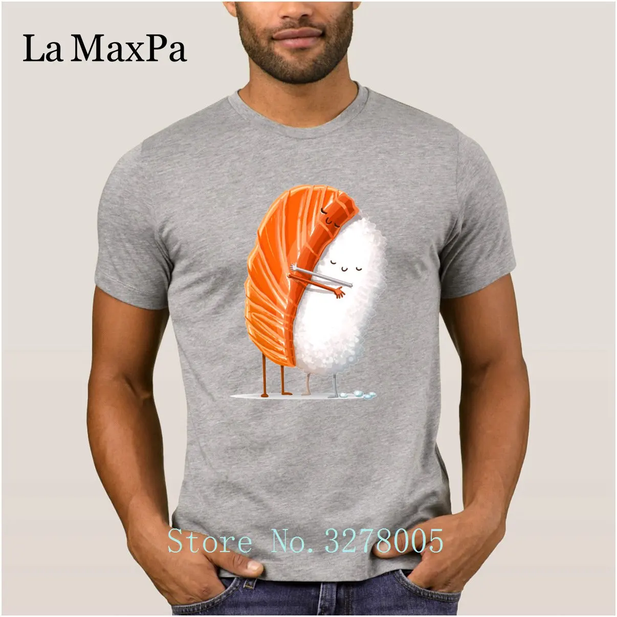 Мужская футболка с принтом La Maxpa большие размеры|brand t shirt men|t ment men brand |