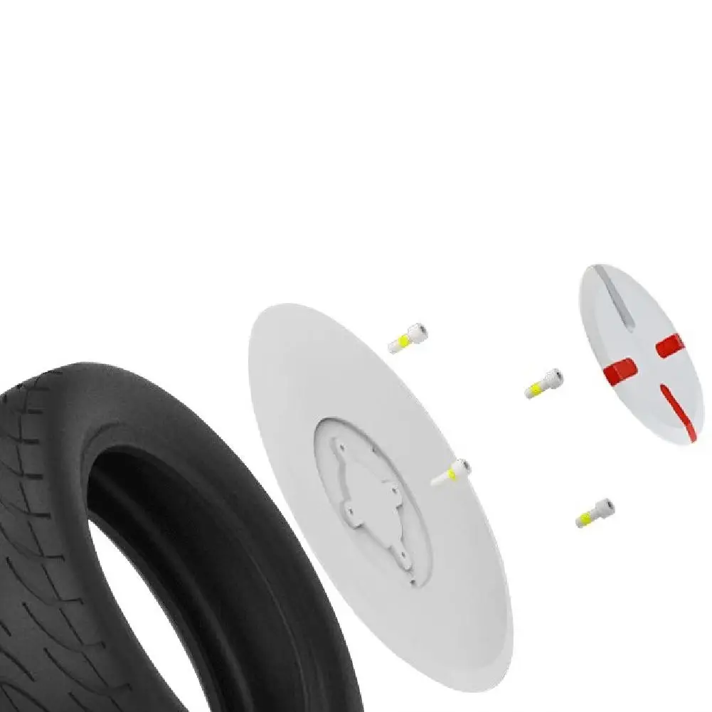 2 шт. для Xiaomi 9 мини колесный скутер декоративная заглушка автомобильного колпака легко установить баланс Электрический скутер аксессуары
