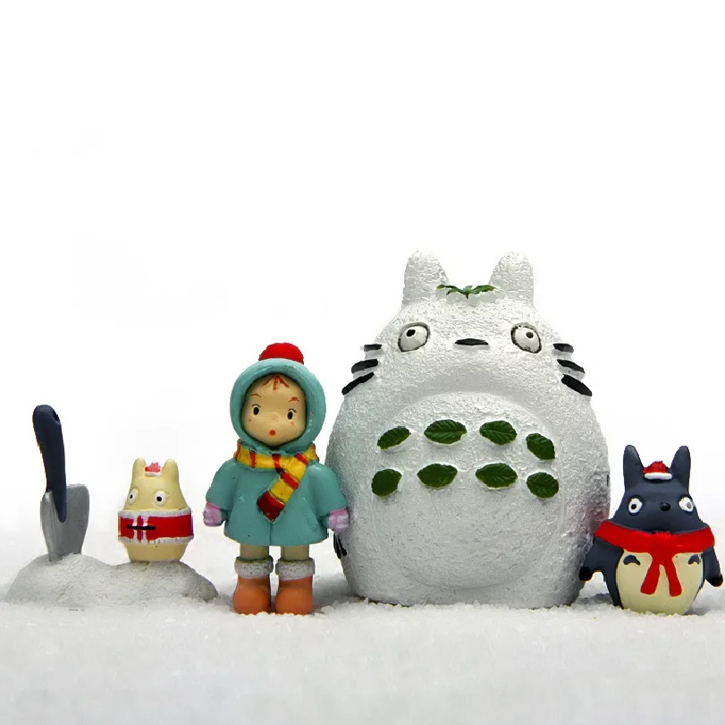 Игрушка в виде персонажей аниме My neighton Totoro Studio Ghibli из смолы для детей подарок на