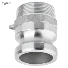 Type F 2.5" 3" Stainless Steel 304  Quick Disconnection  Camlock Adapter  Coupler Homebrew Fitting