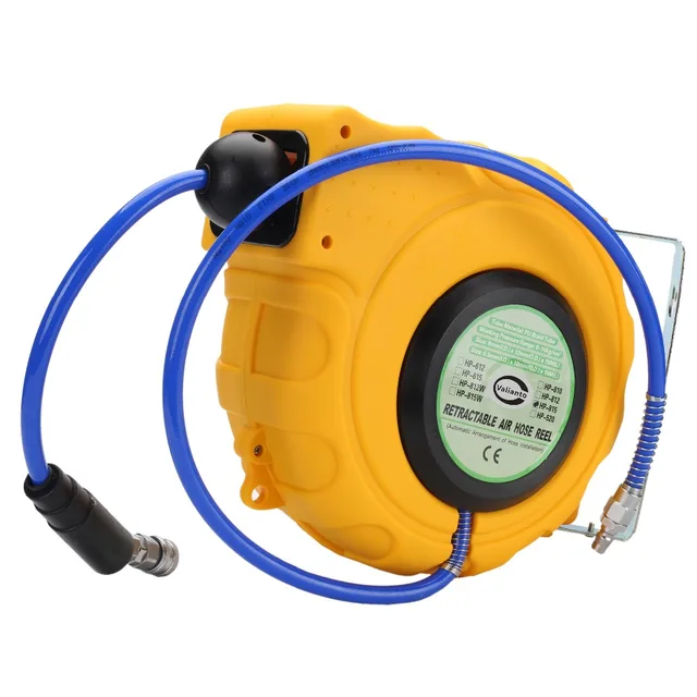 HP 815 8x12mm 15 M Power Auto Rewind Air Hose Reel Automotive Air Hose