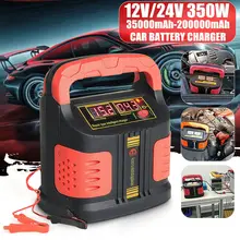 Automatic 220V Full Charger Intelligent Repair 12/24V Pulse Battery Car 350W 12V/24V CAR BATTERY CHARGER car battery charger full automatic 12v 24v intelligent pulse repair car battery charger 220v for cars truck boats motorcycles