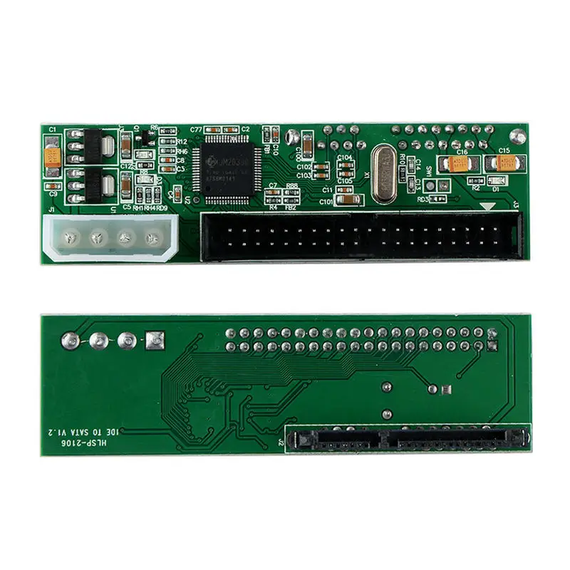 7+ 15pin 2,5 Sata до 3,5 дюймов Ide/Sata на конвертер адаптеров Ide 40 Pin Порты и разъёмы для Ata 133 100 Hdd