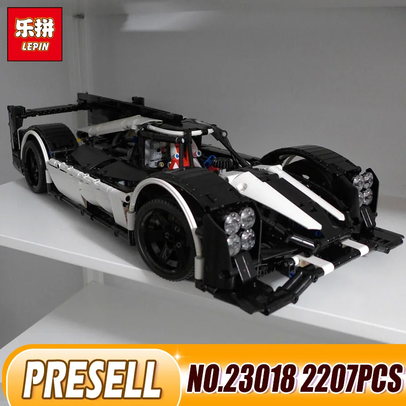 

DHL 23018 Technic Toys The MOC-5530 Hybrid Super Racing Car Set Building Blocks Bricks Car Model Toys birthday Kids Gifts