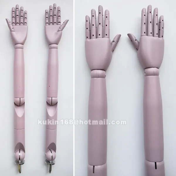 Wooden mannequin arms with flexible jointsin Mannequins from Home & Garden on