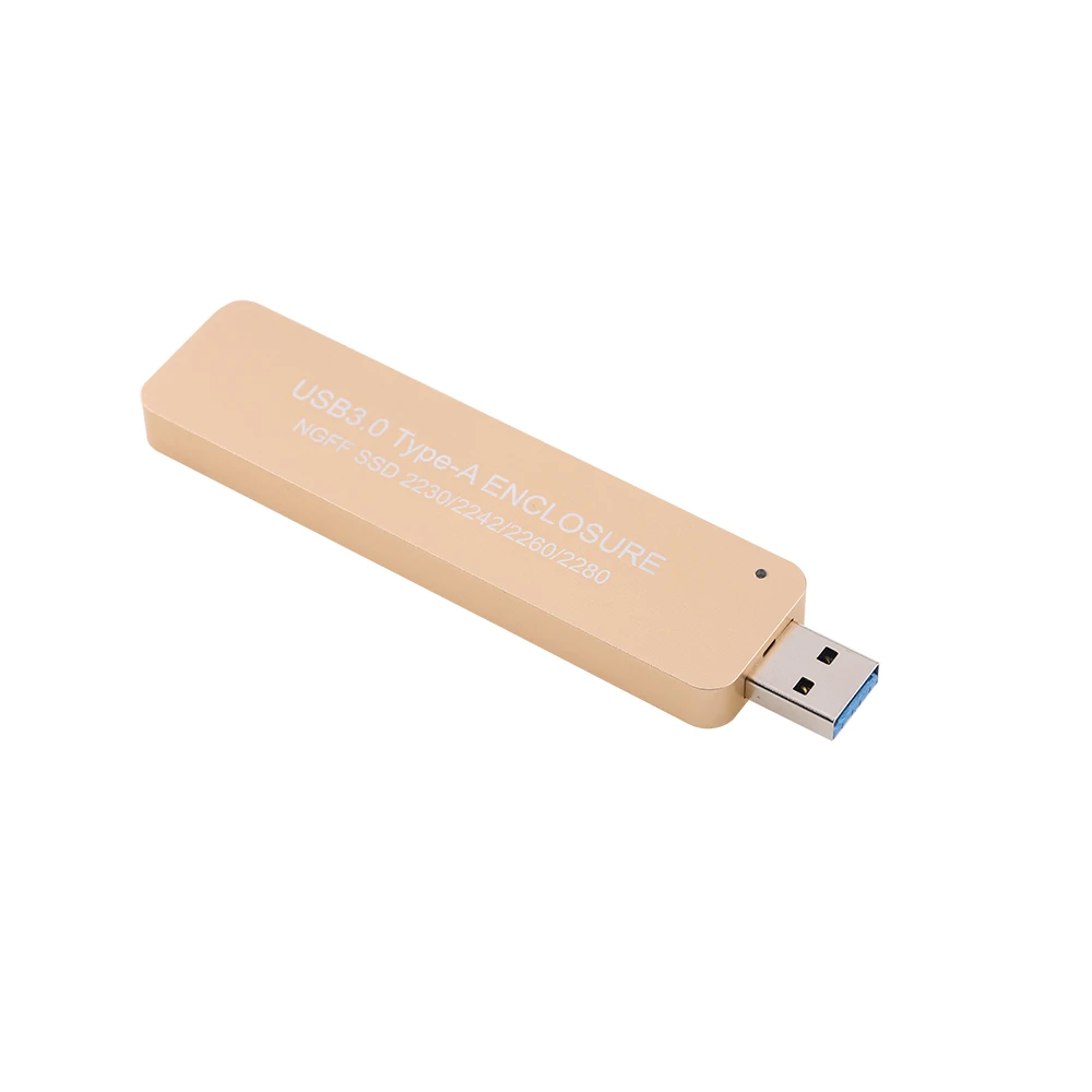 Чехол для адаптера NGFF M.2 к USB 3 0 SSD M2 SATA Based B Key подходит 2230 / 2242 2260 мм|Сетевые