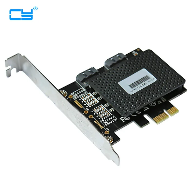 Плата расширения PCI express PCIE pci-e на 2 порта SATA 3 0 6 Гбит/с | Компьютеры и офис