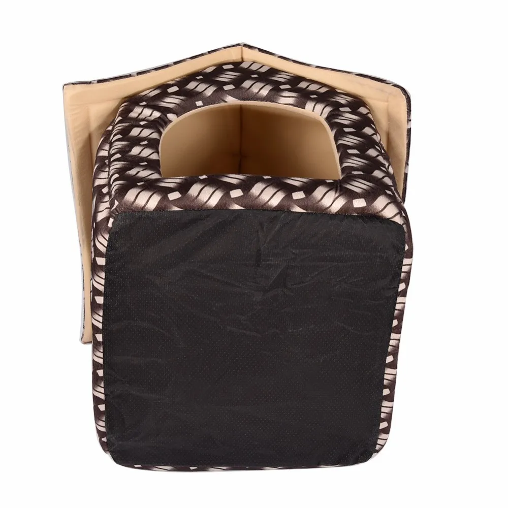 Newest High Quality Luxury Pet Dog House Detachable Washable Bed Foldable Nest Kennel Room Non slip Houses for Dogs Cats|Дома конуры и