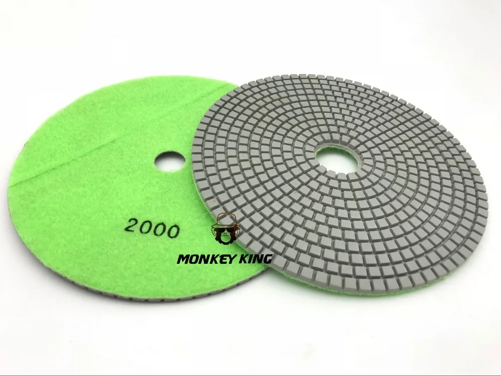 7 Inch 180mm Granite Marble Concrete Ceramic Diamond Polishing Pads Wet Dry Use (8)