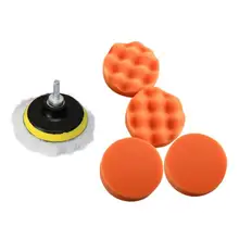 CARPRIE автомобиль-стильная Автомобильная Полировка Инструмент экономичный промытый повторно использовать 7 шт. губки волны соединение Автомобильная полировка ing инструменты Feb26