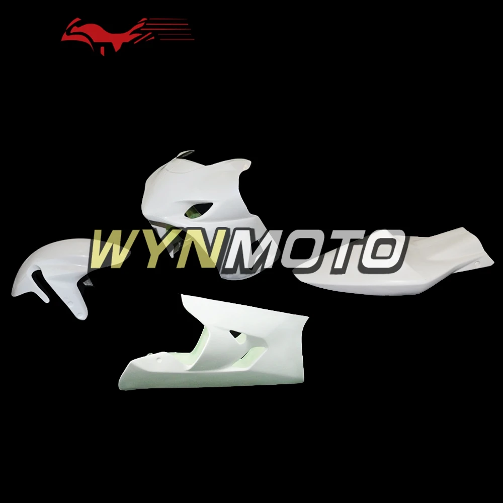 

Sportbike Cowlings Unpainted Racing Fiberglass Fairing Kit For Suzuki 2003 2004 GSXR1000 Naked Motorbike Bodywork Kit