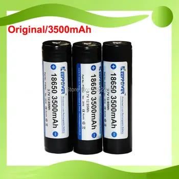 

Free Shipping!! 10PCS/lot Original 2016 Keeppower 3.7V 18650 3500mAh Protected Flashlight battery