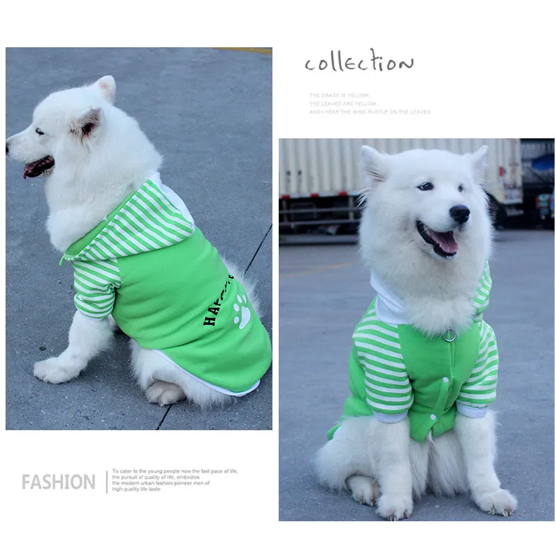 new samoyed breed dog clothes border huskies large pet dog clothes add