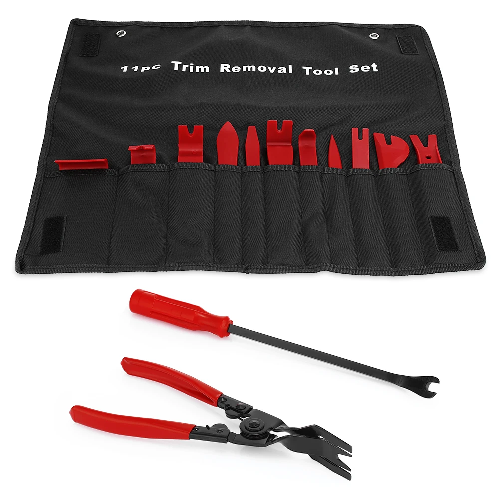 

13pcs/4pcs Car Vehicular Trim Removal Tools kit Auto Radio Door Clip Panel Trim Dash Audio Removal Installer Pry Tool Repair