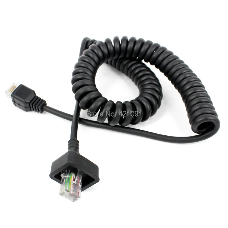 Фото 8-контактный микрофонный кабель, микрофонная линия для Kenwood TK-868G, TK-768G, TK-862G, TK-762G, TK-7100, TK-8100, мобильное автомобильное радио, рация, провод №4