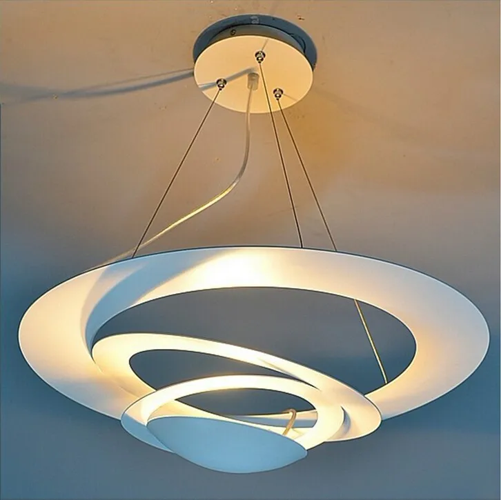 Современный дизайнерский подвесной светильник для столовой с поворотом абаджур, Домашний Светильник Lampara Colgante De Techo, Светильники для ресторанов