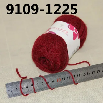 

SALE 10 BallsX50g 4ply Mohair Ribbing Wool Hand Yarn Knitting Soft 9109-1225