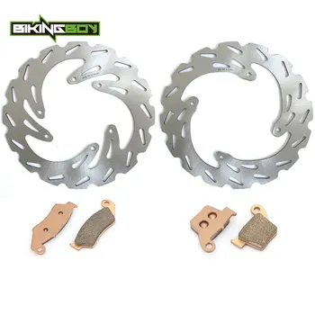 

BIKINGBOY CRF 250 R X 2004-2011 CRF 450 R 02-11 03 CRF 450 X 05 06 07 08 09 10 11 Front Rear Brake Discs Rotors Disks Pads