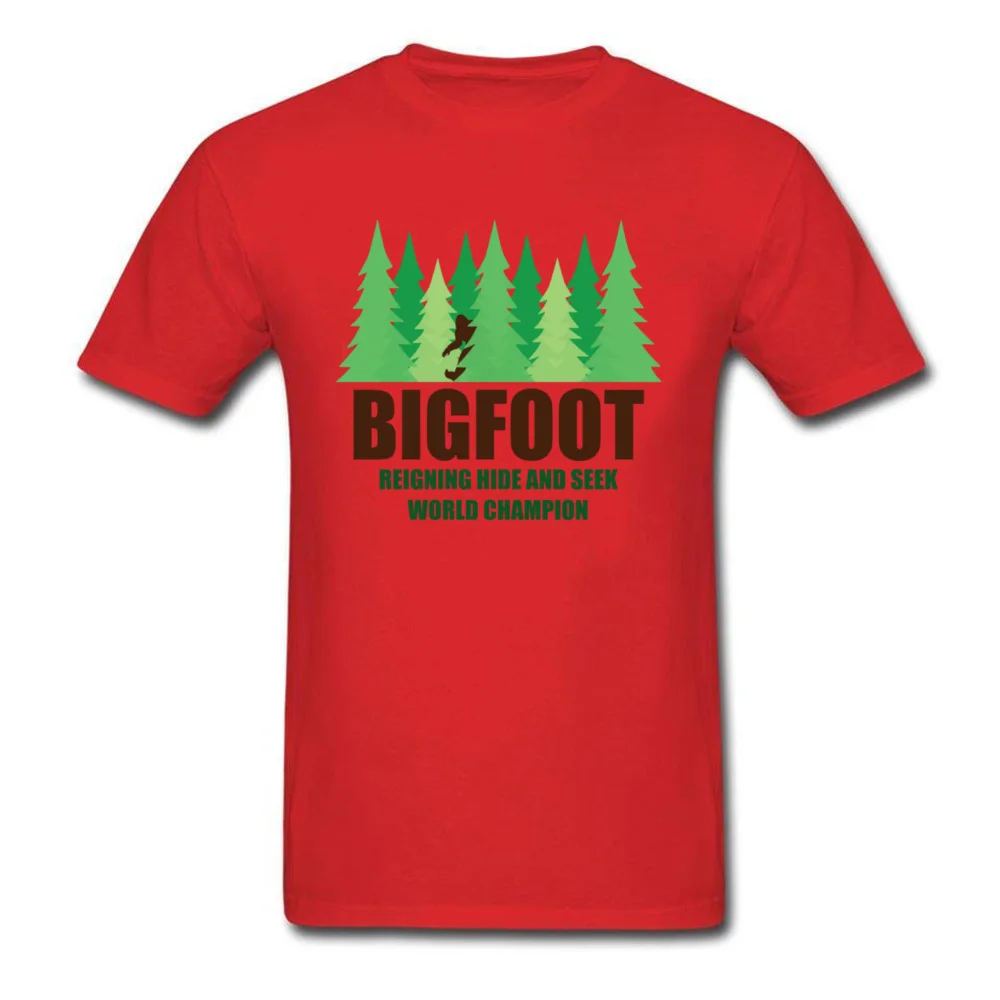 Bigfoot Sasquatch Hide and Seek_red
