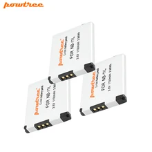3pcs 3.7V 1100mAh NB-11L Battery NB11L NB 11L Camera Battery For Canon IXUS 125 240HS A3400 A4000 A2300 A2400 z1 L15 3pcs 3.7V 1100mAh NB-11L Battery NB11L NB 11L Camera Battery For Canon IXUS 125 240HS A3400 A4000 A2300 A2400 z1 L15