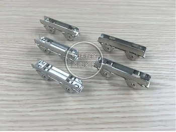 

10 Cabinet Glass Sliding Door Roller Clamp Pulley Wheel / For 6mm Glass Door