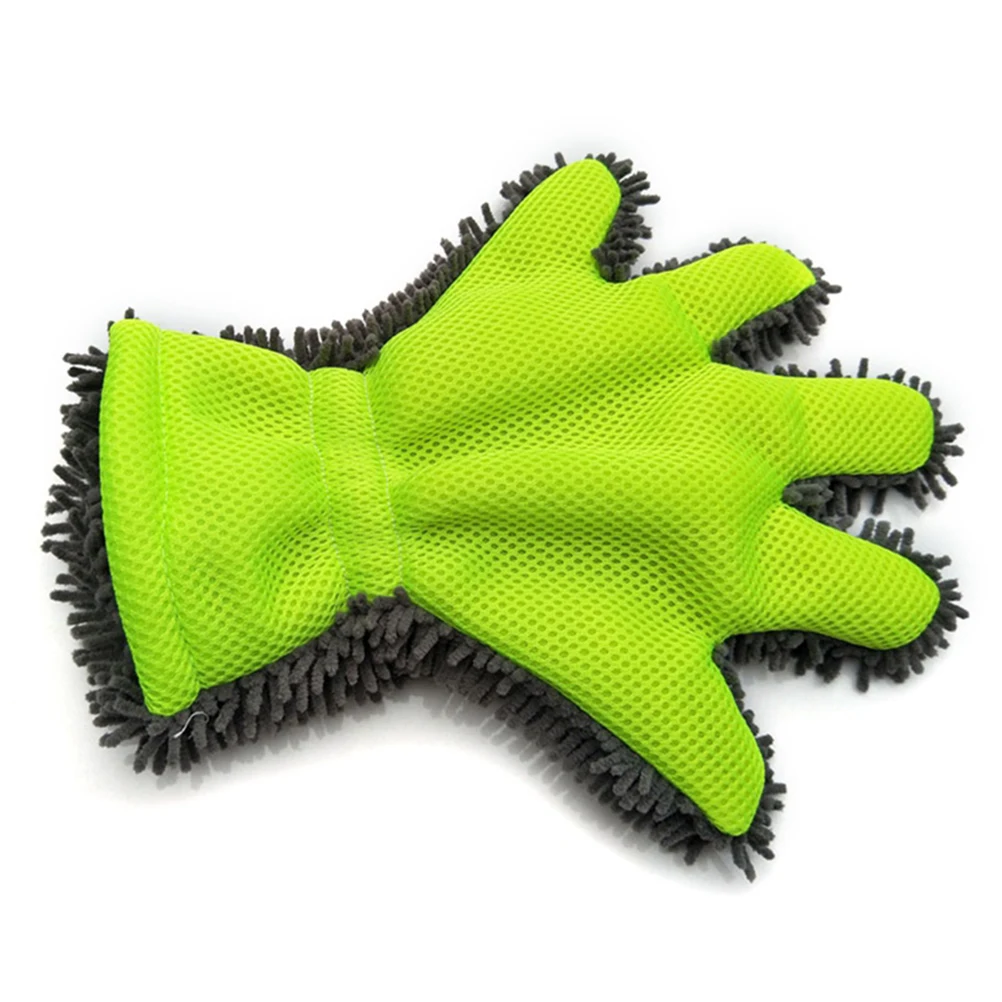 5 пальцев мягкие перчатки для мытья автомобиля Чистящая Щетка для автомобилей и мотоциклов стиральная сушки полотенец стайлинга автомобилей