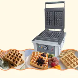 110/220 В коммерческий Электрический вафельница антипригарным профессиональный электрический Muffin Maker Контроль температуры ЕС/AU/