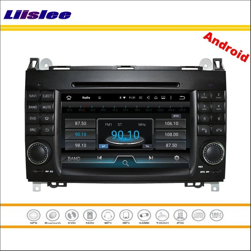 Discount Liislee Car Android Multimedia For Mercedes Benz A Class W169 / B Class W245 2004~2012 Radio CD DVD Player GPS Navigation System 2