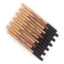 Профессиональный 2 в 1 двойной конец макияж водонепроницаемый карандаш для бровей+ основа базовый Контур Макияж Лицо карандаш Маскировочный