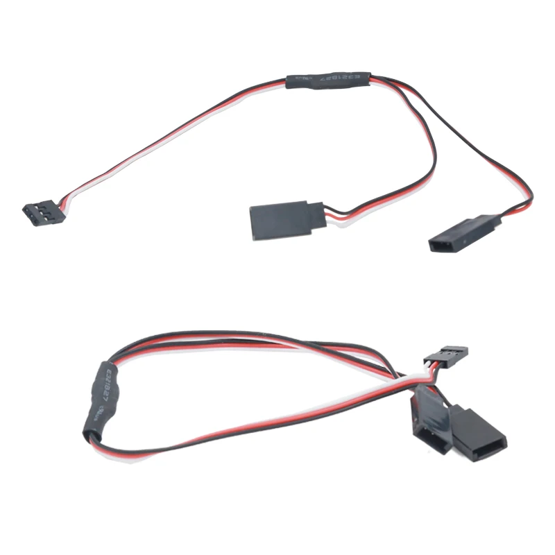 50 шт./лот 150 мм 300 500 RC Servo Y удлинитель Кабель свинцовый провод для JR Futaba скидка